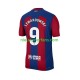 FC Barcelona Heren Shirt met Bedrukking Robert Lewandowski 9 Thuis 2023-2024 Korte Mouw