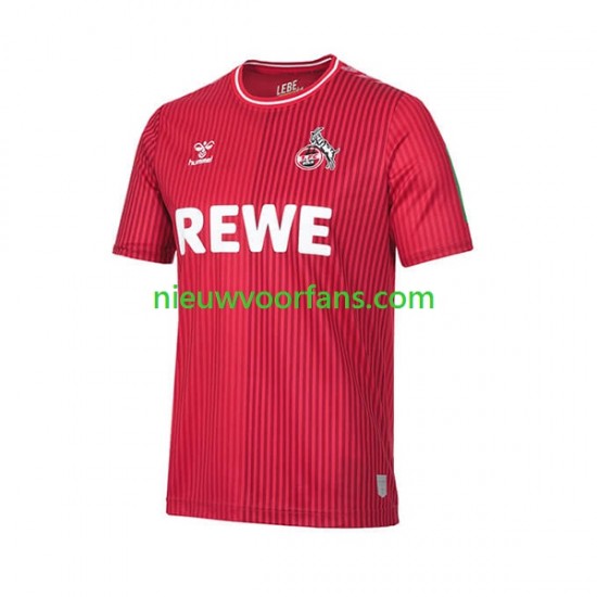 FC Köln Heren Shirt met Bedrukking Uit 2023-2024 Korte Mouw