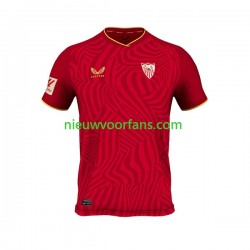 Sevilla FC Heren Shirt met Bedrukking Uit 2023-2024 Korte Mouw