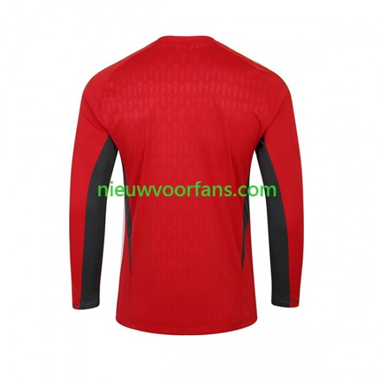 Fulham Heren Shirt met Bedrukking Doelman Thuis 2023-2024 Lange Mouw