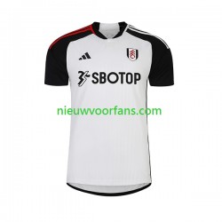 Fulham Heren Shirt met Bedrukking Thuis 2023-2024 Korte Mouw