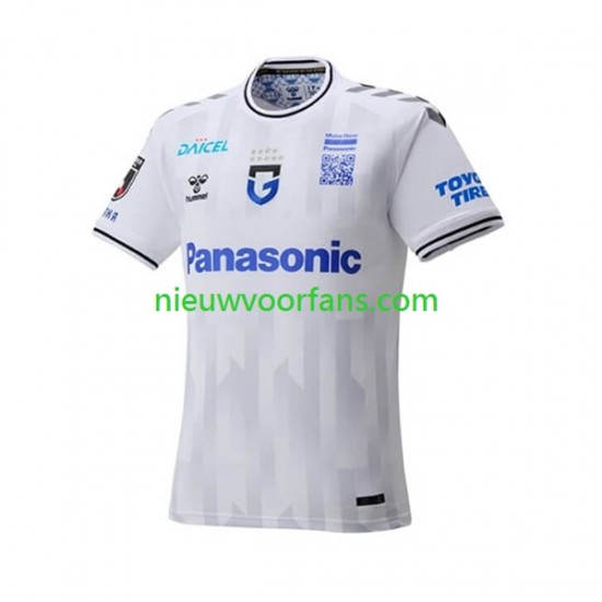 Heren Shirt met Bedrukking Gamba Osaka Uit 2023 Korte Mouw