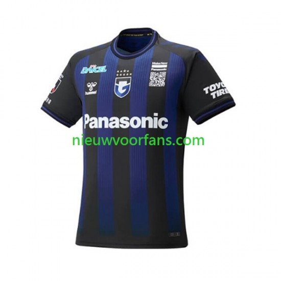 Heren Shirt met Bedrukking Gamba Osaka Thuis 2023 Korte Mouw