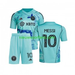 Inter Miami Kind Shirt met Bedrukking Lionel Messi 10 Special Thuis 2023-2024 Korte Mouw