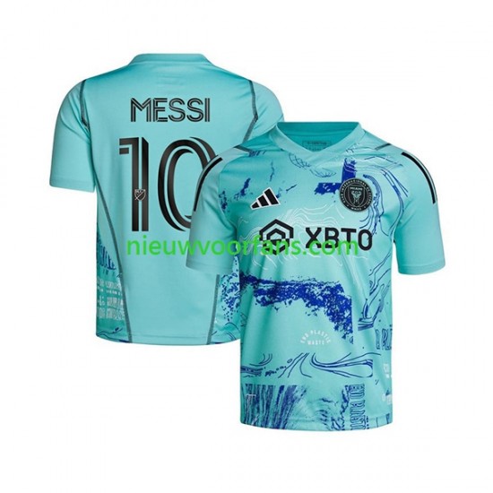 Inter Miami Heren Shirt met Bedrukking Lionel Messi 10 Special Thuis 2023-2024 Korte Mouw
