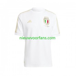 Italië Heren Shirt met Bedrukking Anniversary Thuis 2023 Korte Mouw