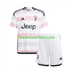 Juventus Kind Shirt met Bedrukking Uit 2023-2024 Korte Mouw