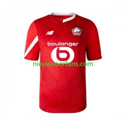 LOSC Lille Heren Shirt met Bedrukking Thuis 2023-2024 Korte Mouw