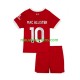 Liverpool Kind Shirt met Bedrukking Alexis Mac Allister 10 Thuis 2023-2024 Korte Mouw