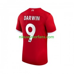 Liverpool Heren Shirt met Bedrukking Darwin Nunez 9 Thuis 2023-2024 Korte Mouw