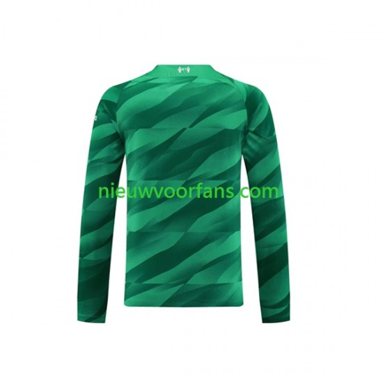 Liverpool Heren Shirt met Bedrukking Doelman Thuis 2023-2024 Lange Mouw