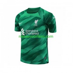Liverpool Heren Shirt met Bedrukking Doelman Thuis 2023-2024 Korte Mouw