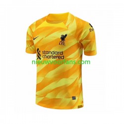 Liverpool Heren Shirt met Bedrukking Doelman Derde 2023-2024 Korte Mouw
