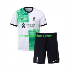 Liverpool Kind Shirt met Bedrukking Uit 2023-2024 Korte Mouw