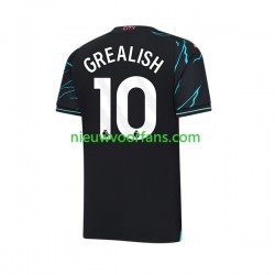 Manchester City Heren Shirt met Bedrukking Jack Grealish 10 Derde 2023-2024 Korte Mouw