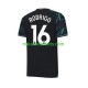 Manchester City Heren Shirt met Bedrukking Rodri Hernandez 16 Derde 2023-2024 Korte Mouw