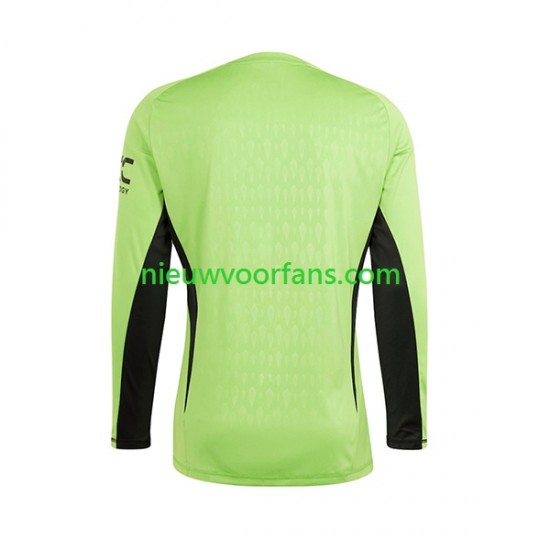 Manchester United Heren Shirt met Bedrukking Doelman Thuis 2023-2024 Lange Mouw