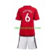 Manchester United Kind Shirt met Bedrukking Lisandro Martinez 6 Thuis 2023-2024 Korte Mouw