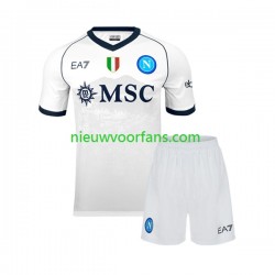 Napoli Kind Shirt met Bedrukking Uit 2023-2024 Korte Mouw