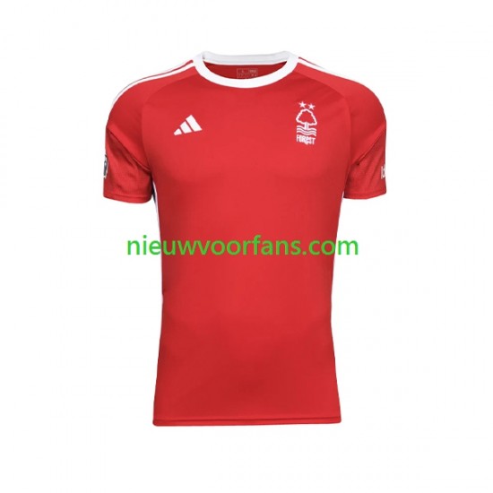 Nottingham Forest Heren Shirt met Bedrukking Thuis 2023-2024 Korte Mouw