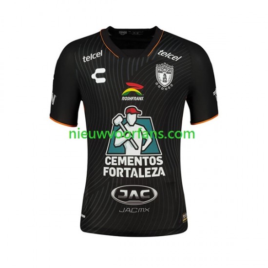 Pachuca Heren Shirt met Bedrukking Uit 2023-2024 Korte Mouw