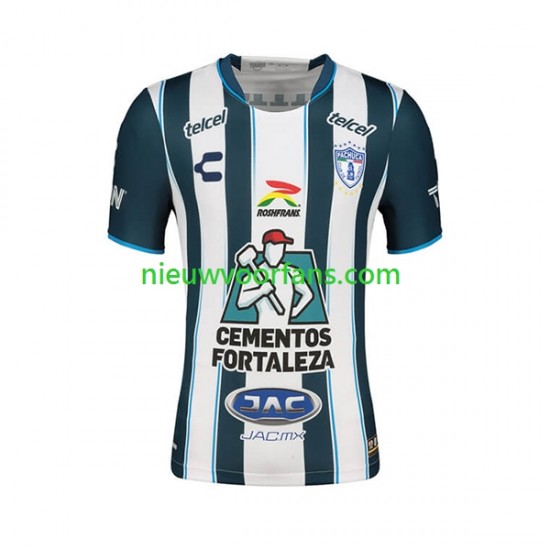 Pachuca Heren Shirt met Bedrukking Thuis 2023-2024 Korte Mouw