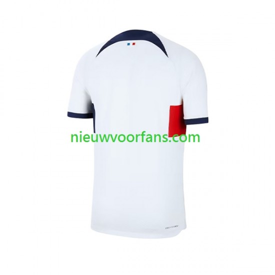 Paris Saint-Germain Heren Shirt met Bedrukking Uit 2023-2024 Korte Mouw