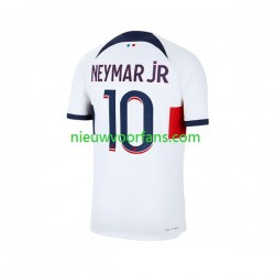 Paris Saint-Germain Heren Shirt met Bedrukking Neymar Jr 10 Uit 2023-2024 Korte Mouw