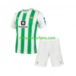 Real Betis Kind Shirt met Bedrukking Thuis 2023-2024 Korte Mouw