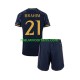 Real Madrid Kind Shirt met Bedrukking Brahim Diaz 21 Uit 2023-2024 Korte Mouw