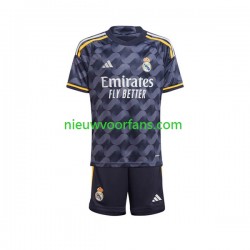 Real Madrid Kind Shirt met Bedrukking Uit 2023-2024 Korte Mouw