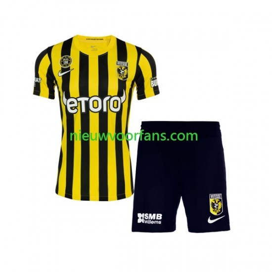 SBV Vitesse Kind Football Kit Thuis 2022-2023 Korte Mouw
