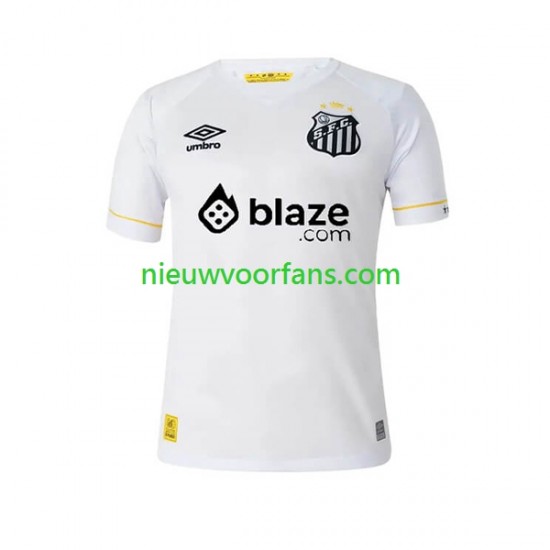 Santos FC Heren Shirt met Bedrukking Thuis 2023-2024 Korte Mouw