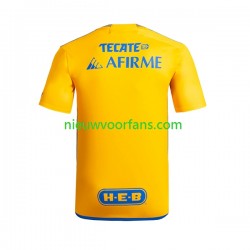 Tigres UANL Heren Shirt met Bedrukking Thuis 2023-2024 Korte Mouw