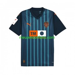 Valencia CF Heren Shirt met Bedrukking Uit 2023-2024 Korte Mouw