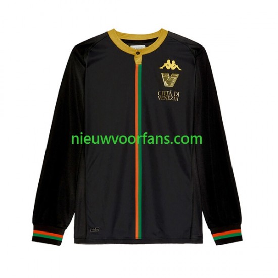 Venezia Heren Shirt met Bedrukking Thuis 2023-2024 Lange Mouw