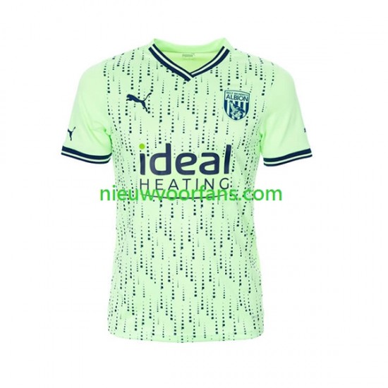 West Bromwich Albion Heren Shirt met Bedrukking Uit 2023-2024 Korte Mouw