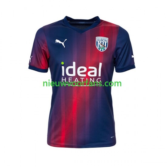 West Bromwich Albion Heren Shirt met Bedrukking Derde 2023-2024 Korte Mouw