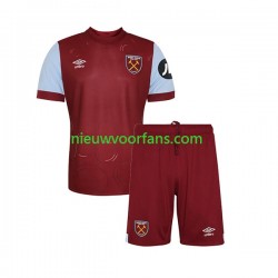 West Ham United Kind Shirt met Bedrukking Thuis 2023-2024 Korte Mouw