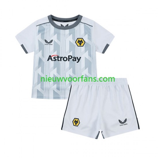 Wolverhampton Wanderers Kind Shirt met Bedrukking Derde 2023-2024 Korte Mouw