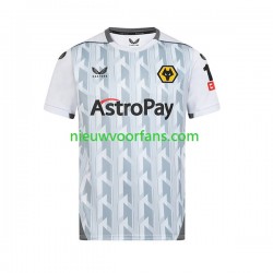 Wolverhampton Wanderers Heren Shirt met Bedrukking Derde 2023-2024 Korte Mouw