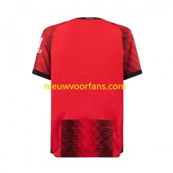 AC Milan Heren Shirt met Bedrukking Thuis 2023-2024 Korte Mouw