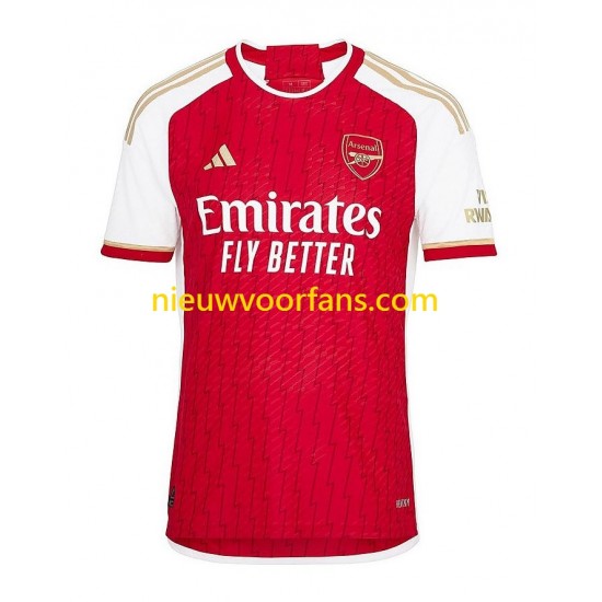 Arsenal Kind Shirt met Bedrukking Gabriel Jesus 9 Thuis 2023-2024 Korte Mouw