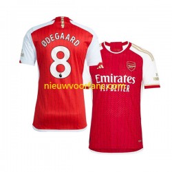 Arsenal Heren Shirt met Bedrukking Martin Odegaard 8 Thuis 2023-2024 Korte Mouw