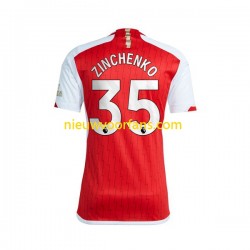 Arsenal Heren Shirt met Bedrukking Oleksandr Zinchenko 35 Thuis 2023-2024 Korte Mouw