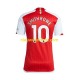 Arsenal Heren Shirt met Bedrukking Smith Rowe 10 Thuis 2023-2024 Korte Mouw