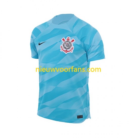 Corinthians Heren Shirt met Bedrukking Doelman Thuis 2023-2024 Korte Mouw