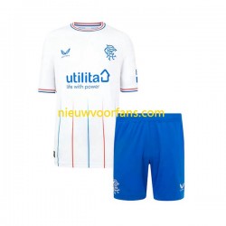 Rangers Kind Shirt met Bedrukking Uit 2023-2024 Korte Mouw
