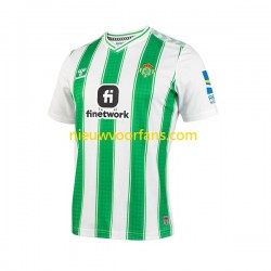 Real Betis Heren Shirt met Bedrukking Thuis 2023-2024 Korte Mouw