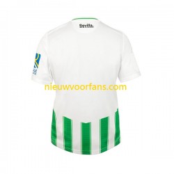Real Betis Heren Shirt met Bedrukking Thuis 2023-2024 Korte Mouw